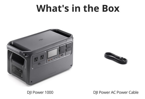 Estacion De Carga Dji 2200 Watts