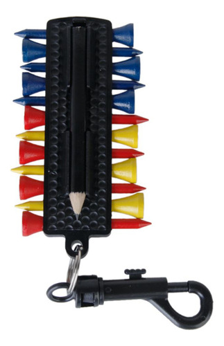 2x Porta Tetas Para Golf 12 Tees 2 De Tool Lápiz Set +