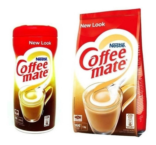Coffee Mate Nestlé 400g + Refil 1kg Creme Para Café Cremoso
