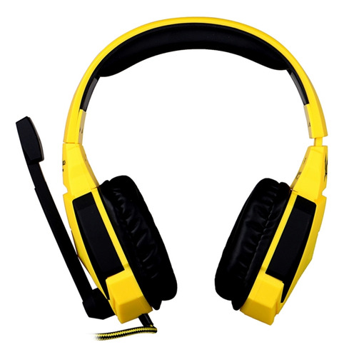 Auriculares Usb Para Juegos Kotion Each G4000, Color Negro Y