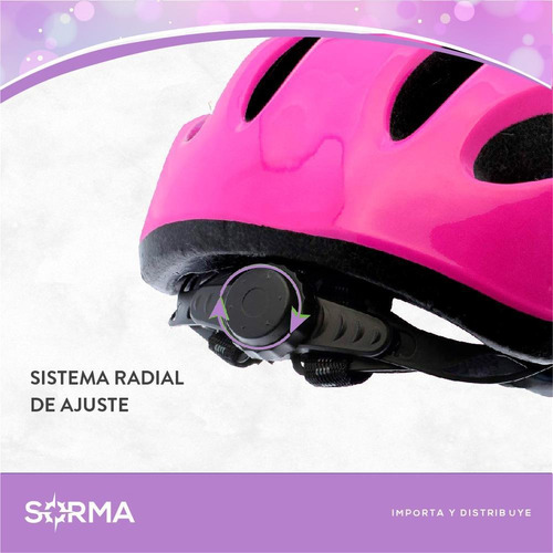 Imagen 5 de 10 de Casco Bicicleta Proteccion Skate Monopatin Niños Niñas