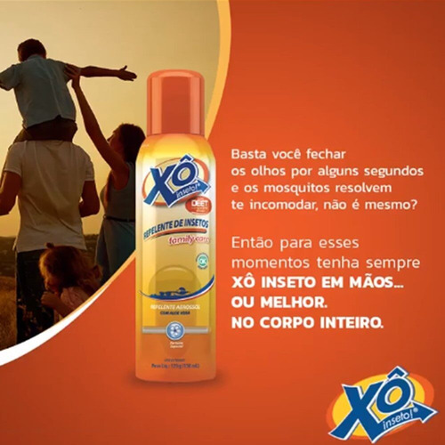 Kit 4 Repelentes Xô Inseto Squeeze 10h Longa Proteção 150ml
