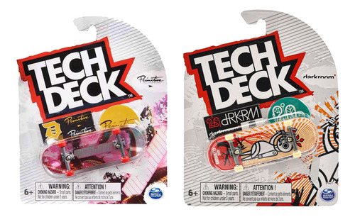 Patinetas Tech Deck Pack Coleccionable Series Dedos Coral Claro Beige