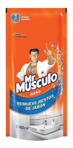 Mr Músculo Baño Repuesto Doypack 450 ml