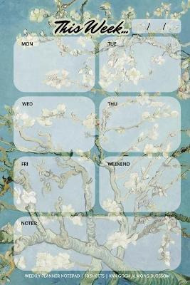 Libro Weekly Planner Notepad : Van Gogh Almond Blossom, D...