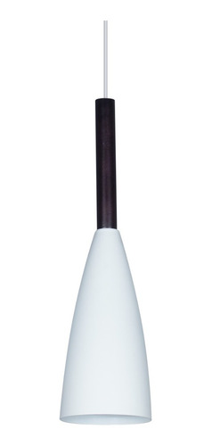 Imagen 1 de 5 de Lampara Colgante Tall Kitrino Aluminio Y Madera Leuk E27 