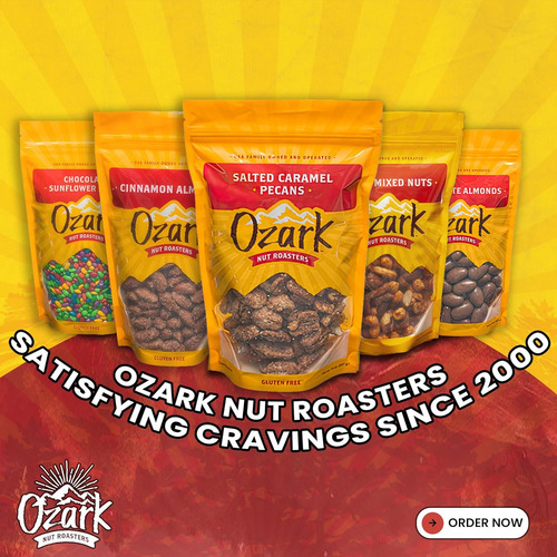Ozark Nut Toasters, Anacardos Tostados Con Chipotle Con Pata