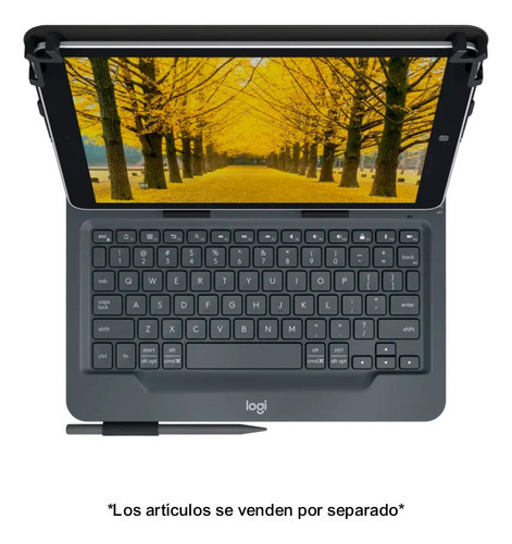 Teclado Logitech Universal Qwerty Bluetooth Negro