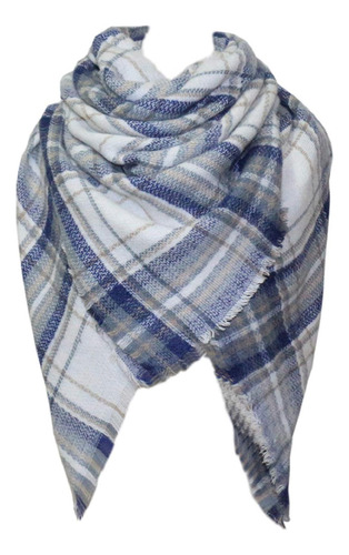 Bufanda A Cuadros Vxsvxm Para Mujer, Bufandas De Invierno De