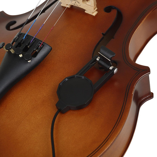 Clipe No Microfone Piezo Captador Violino Guitarra Acústica