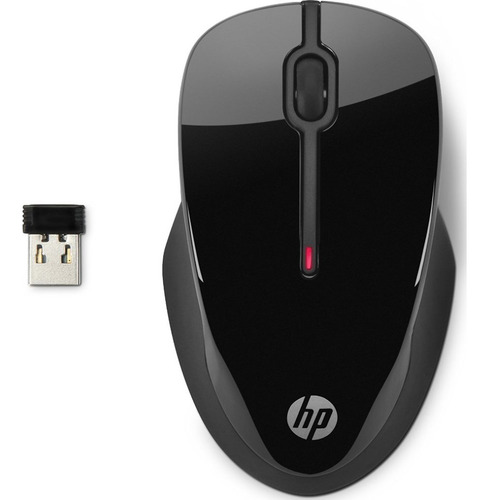 Ratón Inalámbrico Hp X3000 Nano Receptor Negro Con Batería D