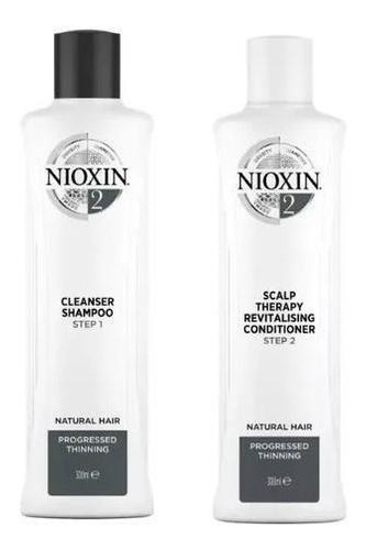 Kit Nioxin 2 Shampoo 300ml + Condicionador 300ml