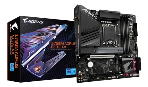 comprar Placa Mae Gigabyte Z790m Aorus Elite Ax Intel Lga1700 Ddr5
