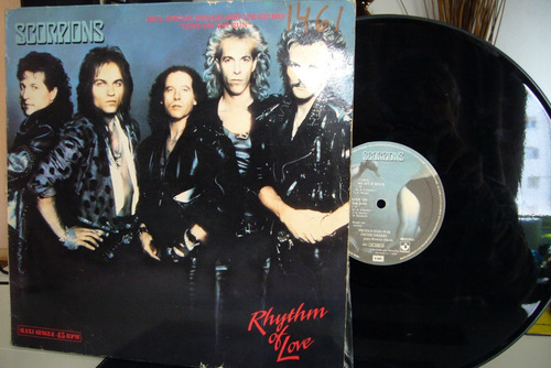 Vinilo Maxi Lp 12  Scorpions - Rhythm Of Love- Exc -edfargz