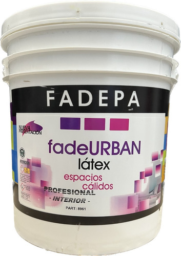 Látex Fadepa Profesional Interior 10 Litros Blanco