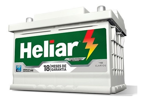 Batería Heliar 12v 80amp Libre Mantenimiento Gtia 18 Meses 