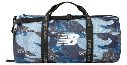 Maletin New Balance Opp Core Medium Duffel-azul Color Azul