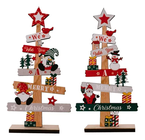 comprar Navidad Adornos Adornos De Escritorio Letreros De Madera