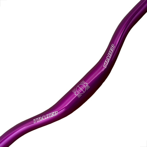 Kit Guidão Mesa 31.8mm Gtu Falcon Roxo Lilas Mtb Montadinha