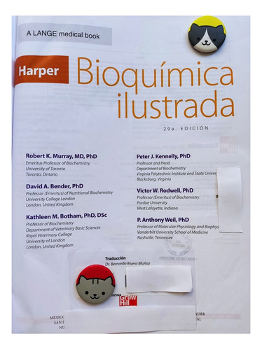 Libro Bioquimica Ilustrada Murray Robert 154e1