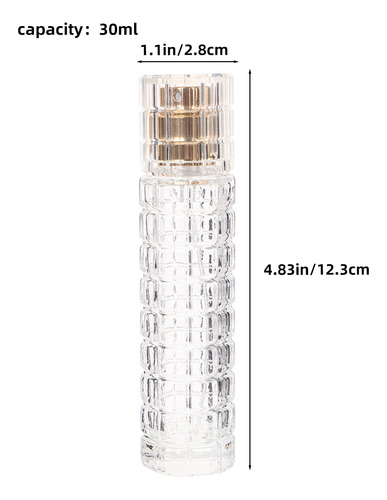 Botella Spritzer De Ajenjo De Viaje, 2 Unidades, Rellenables