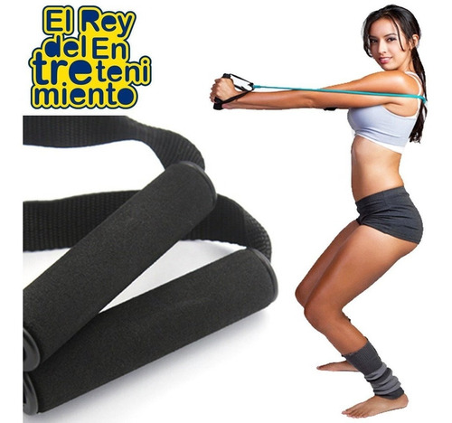 Banda Elástica 120 Resistencia C/agarre Ejercicio Gym El Rey