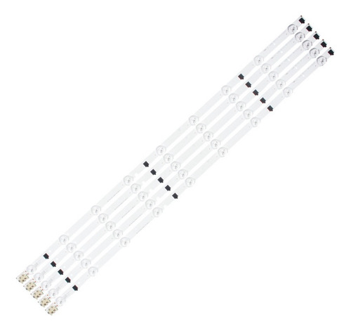 Kit 5 Tiras Leds Un32f5500 / Un32f4000 / Un32f5000 Aluminio!