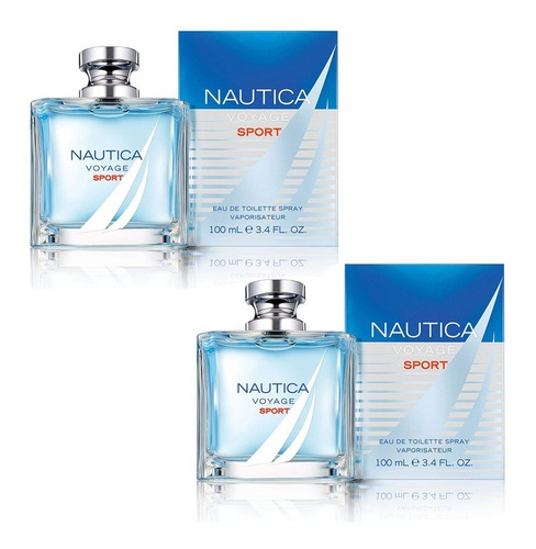 Paquete 2x1 Nautica Voyage Sport 100 Ml - Original