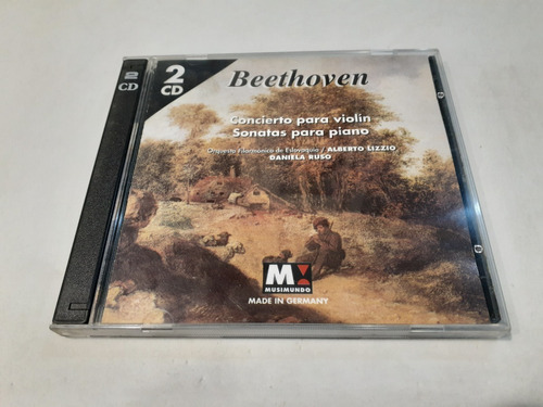 Sonatas Para Piano, Beethoven - 2 Cd Alemania Nm 9/10