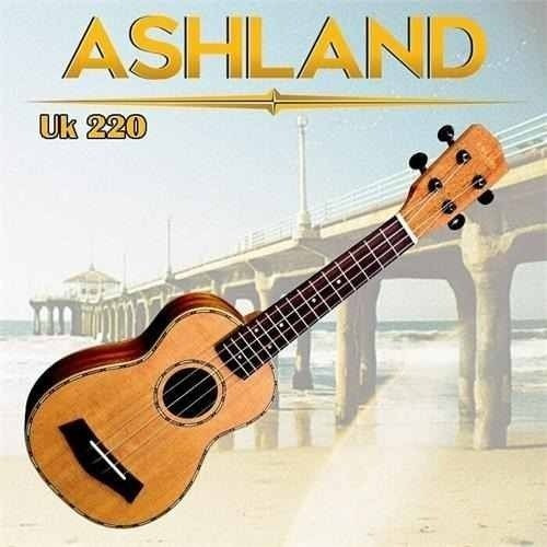 Ashland Uk220s Ukelele 21  Con Diapason Y Puente Rosewood, C