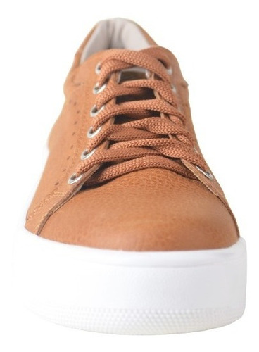 Imagen 4 de 8 de Zapatilas Urbanas De Mujer De Cuero Tavis - Ferraro