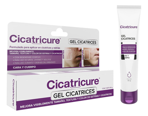 Cicatricure Gel Cicatrices Y Estrías Facial Y Corporal 60gr