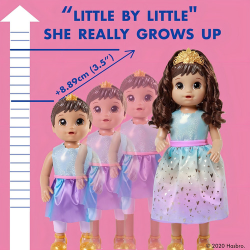 Baby Alive Princess Ellie Grows Up Crece De Verdad Y Habla C