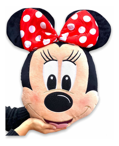 Minnie Mouse Grande Cojín Peluche 50cm Antialergico