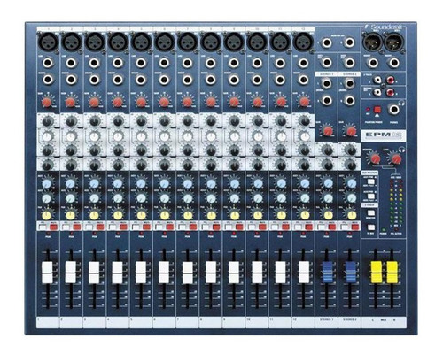 Consola Soundcraft Epm12 16 Entrds Mixer Profesional Oferta!