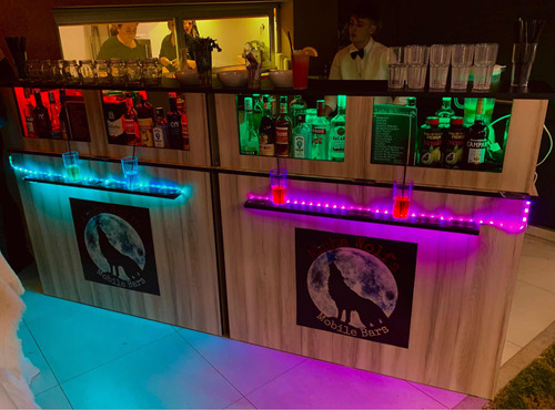 Barras De Tragos Premium Gold Led