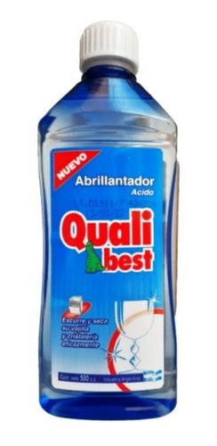 Abrillantador Máquina Lavavajilla Qualibest X 500 Cc.
