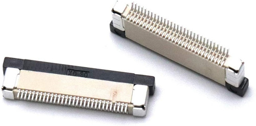 30 Conectores De Cable De Cinta Ffc/fpc 30 Pines 0.020 In