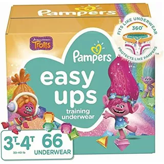 Pampers Easy Ups Niña Pañales De Entrenamiento Talla