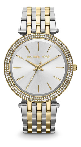 Reloj De Pulsera Bicolor Darci Mk3215 De Michael Kors Para M