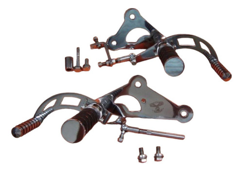 Comando Avançado Integrado Cromado Shadow 600