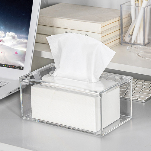 Modern Tissue Cover Acrylic Holder
