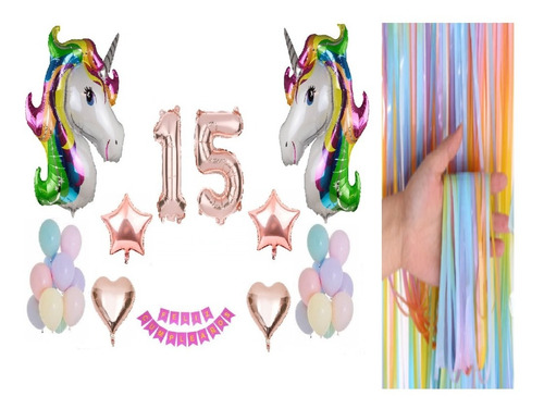 Combo 30 Globos Unicornio..  (ver Descripcion)