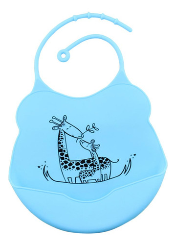 Baberos Silicona Impermeable Suave Para Bebé De Funciones