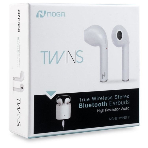 Auriculares In Ear Bluetooth Noga Twins 2 Tws Manos Libres
