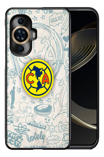 Funda + Extra Para Huawei (todos) Aguiilas Del Ameriica Nova 13