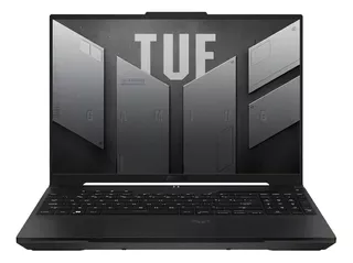 Notebook gamer Asus TUF FA617NS negra 16", AMD Ryzen 7 7735HS 16GB de RAM 512GB SSD, Radeon RX 7600S 165 Hz 1920x1080px Windows 11 Home