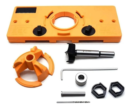 Kit De Perforación Para Taladro Guía Bisagra Escondida 35mm