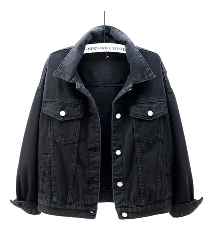 Chaqueta negra cheap mujer