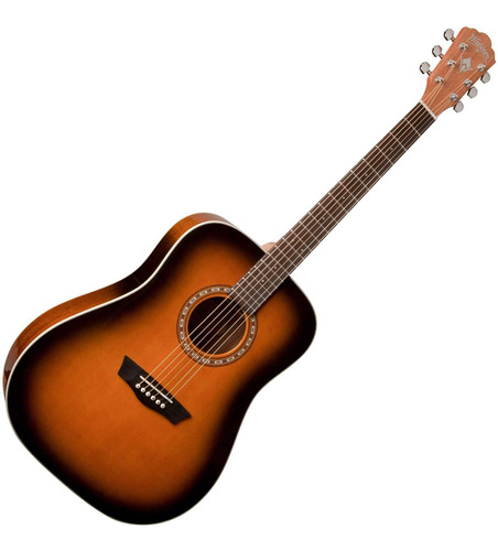 Violão Washburn Wd7satbm Elétrico Bband Fosco Tampo Sólido